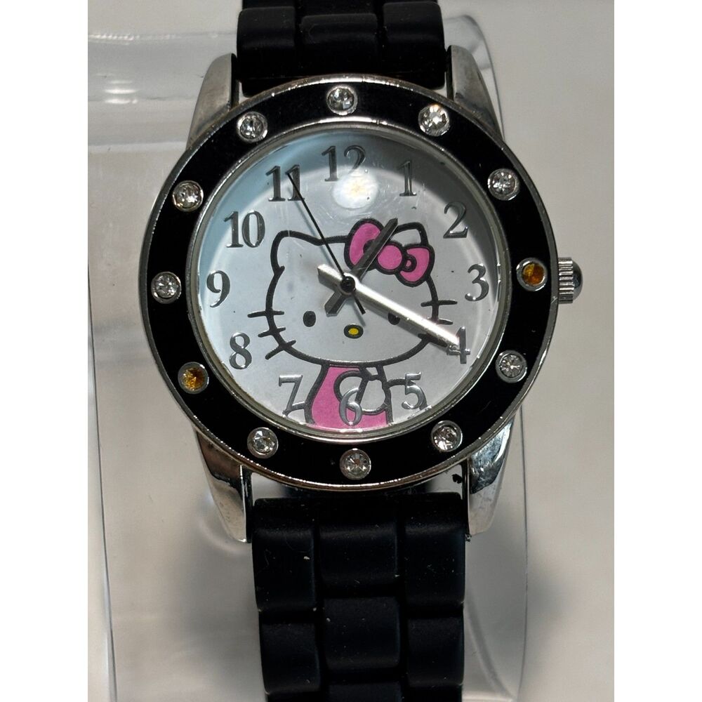 Sanrio Hello Kitty silicone band women's watch, working